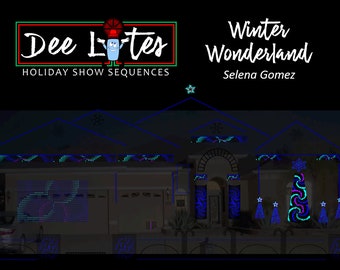 Séquence complète Winter Wonderland xLights