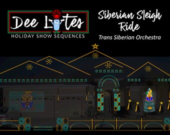 Siberian Sleigh Ride xLights FULL Sequence