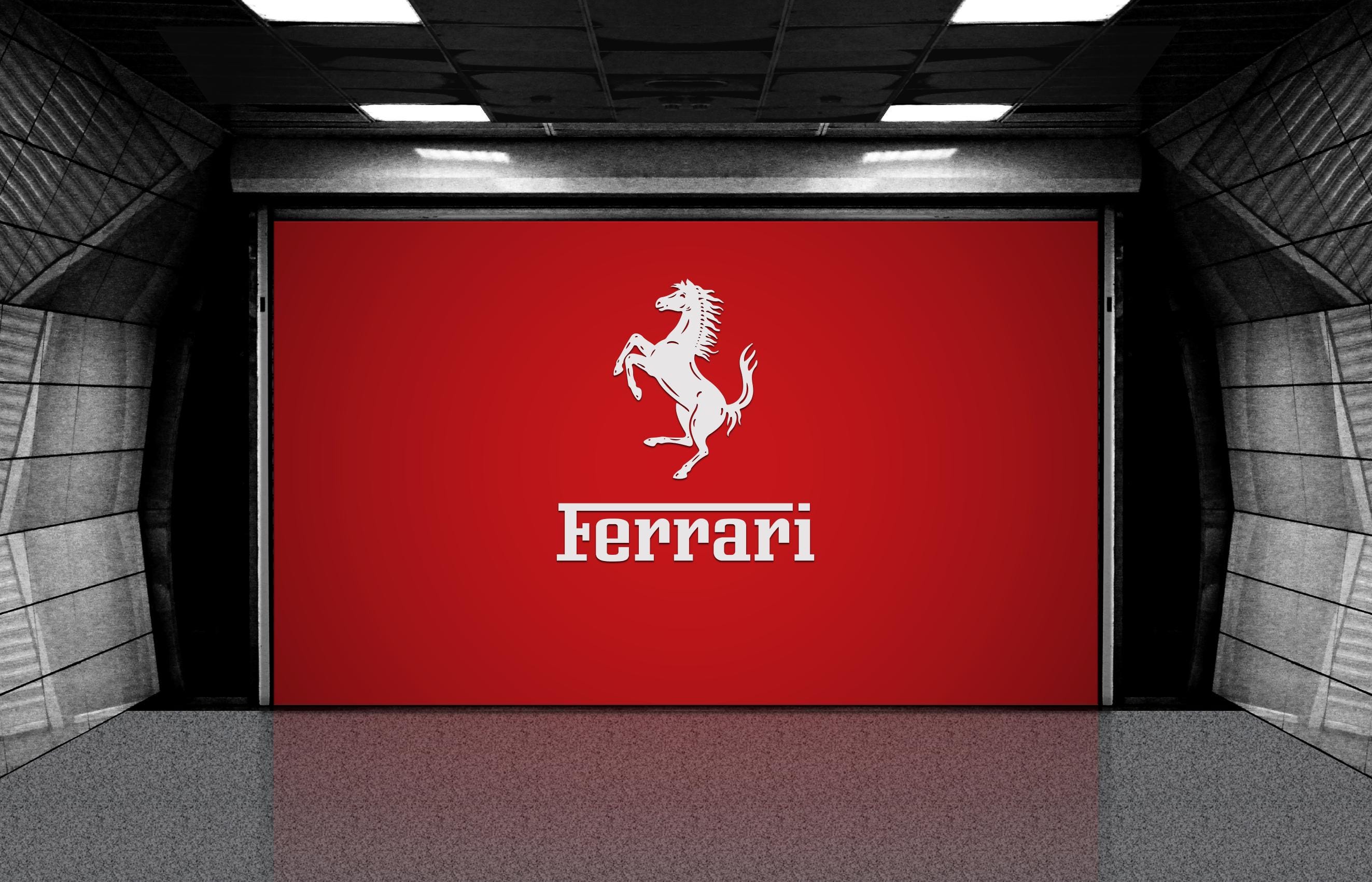 Ferrari garage sign - Etsy 日本