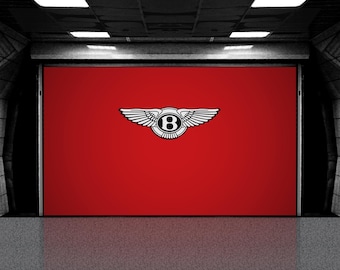 Letrero de pared de garaje de aluminio de Bentley