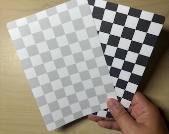 Checkered Kindle Insert | Black Checkered Kindle Insert | Grey Checkered | Black White Kindle Insert | Retro Kindle Insert | Accessories