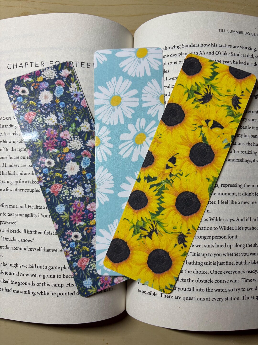 Floral Pattern Bookmark | Book Lover Bookmark | Bookish Gifts ...