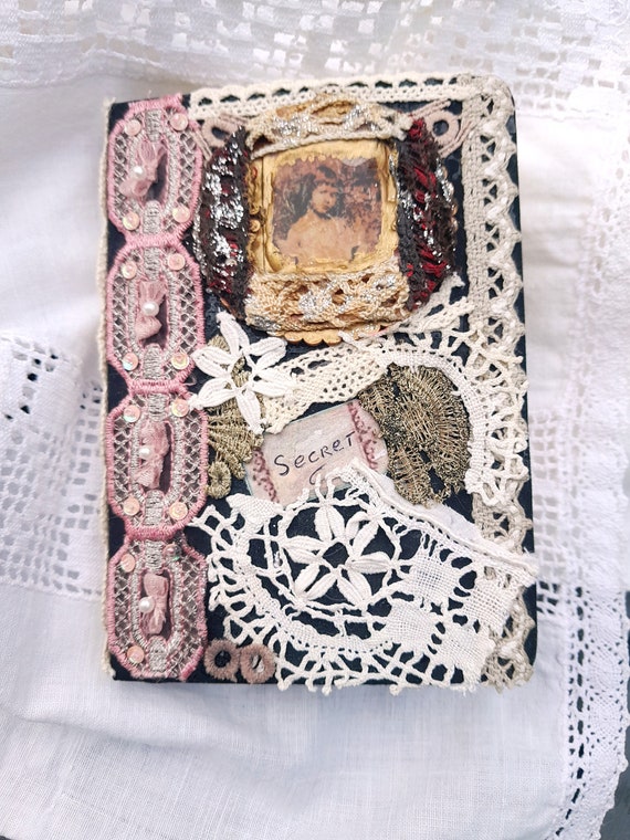 Note book , journal intime, "French vintage " ,carnet de voyage,voyage dans le temps passé