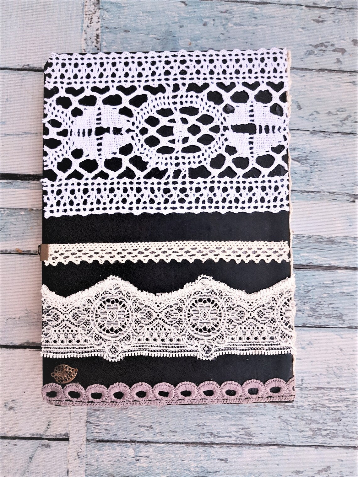 Grand Note Book Relief Decor Boho Style Journal Travel - Etsy