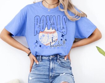 Royals KC Baseball Shirt: Kansas City Baseball Crewneck