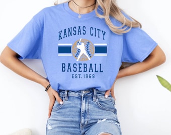 Kansas City Royals Baseball Shirt: Est. 1969 Crewneck