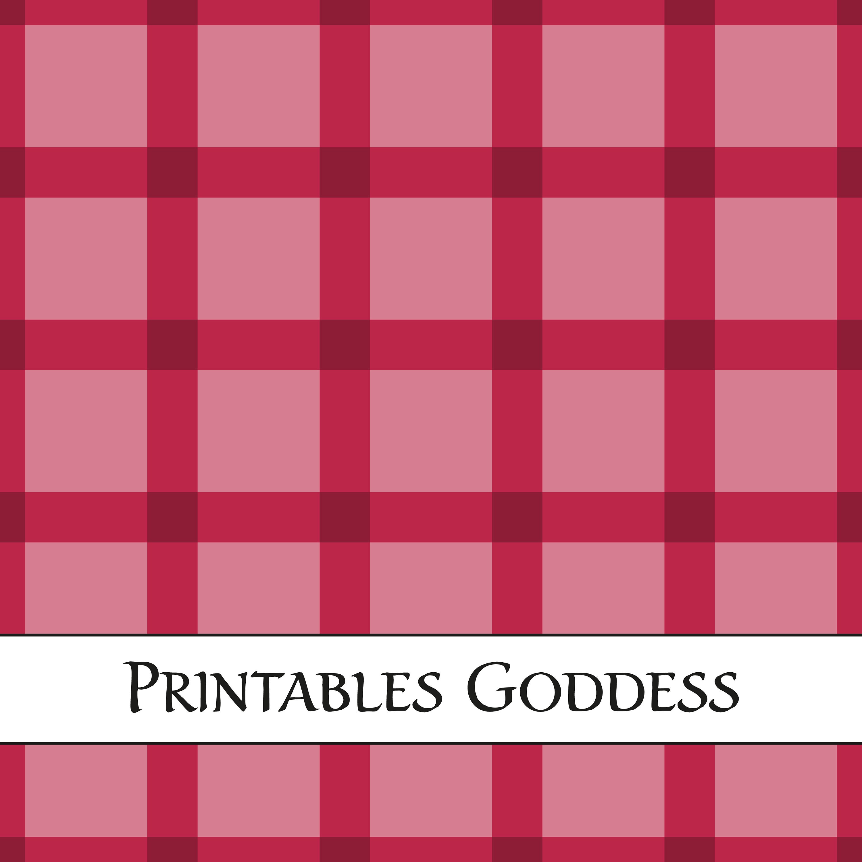 Red Gingham Seamless Repeating Pattern Commercial Use Digital Pattern ...