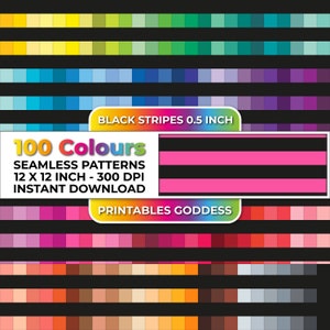 Stripes Seamless Digital Pattern Stripes Repeat Pattern Stripes Digital Paper Scrapbooking Stripes Instant Digital Download