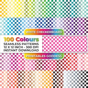 Checkerboard Paper Patterns Checkerboard Repeat Patterns Checkerboard Digital Patterns Checkerboard Paper Scrapbooking Instant Download