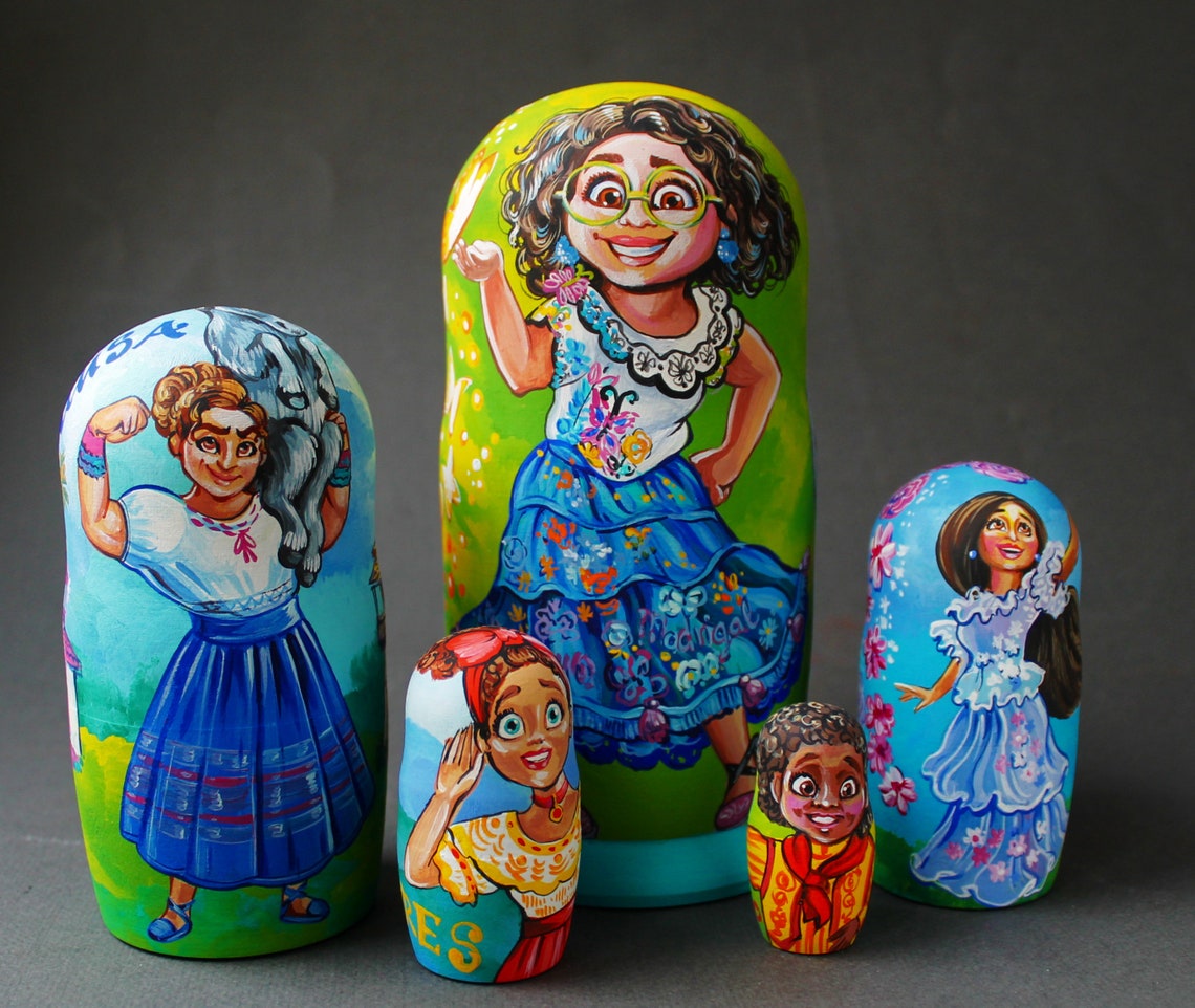 Encanto Nesting Puppen für Kinder Mirabel Disney Stil Etsy