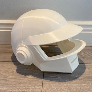 Thomas Helmet 3D Printed Kit from Draft Punk - Ideal For Cosplay, Music Lovers & Collections