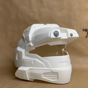 Halo Reach scout helmet - 3D printed Spartan helmet Scout style for cosplay.