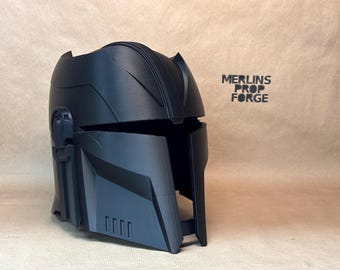 The Liege, Mandalorian inspirierter Helm 3D gedruckt DIY Kit