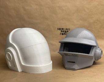 3D Printed Iconic DP Duo Cosplay Helmets – Bundle DIY kit with optional printed visor template addition