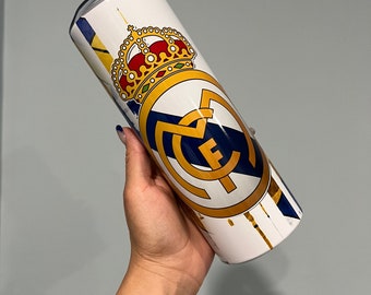 Real Madrid tumbler 20oz