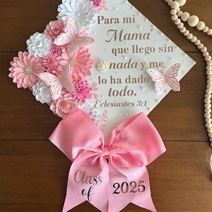 Personalized Graduation Cap Topper/birrete personalizado (Tapa)
