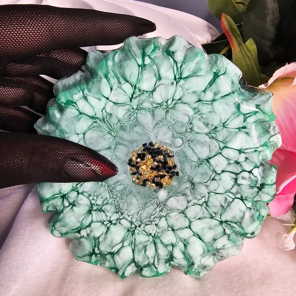 Decorative Resin Beverage Coasters, Home Accessories