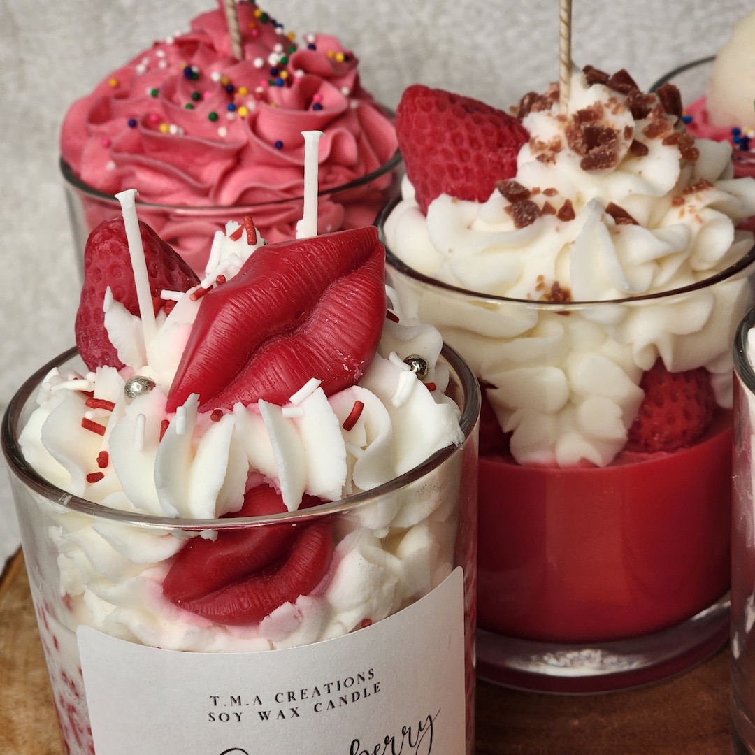 Wholesale Candles, Bulk Large Order, Bundles Dessert Candles, Natural