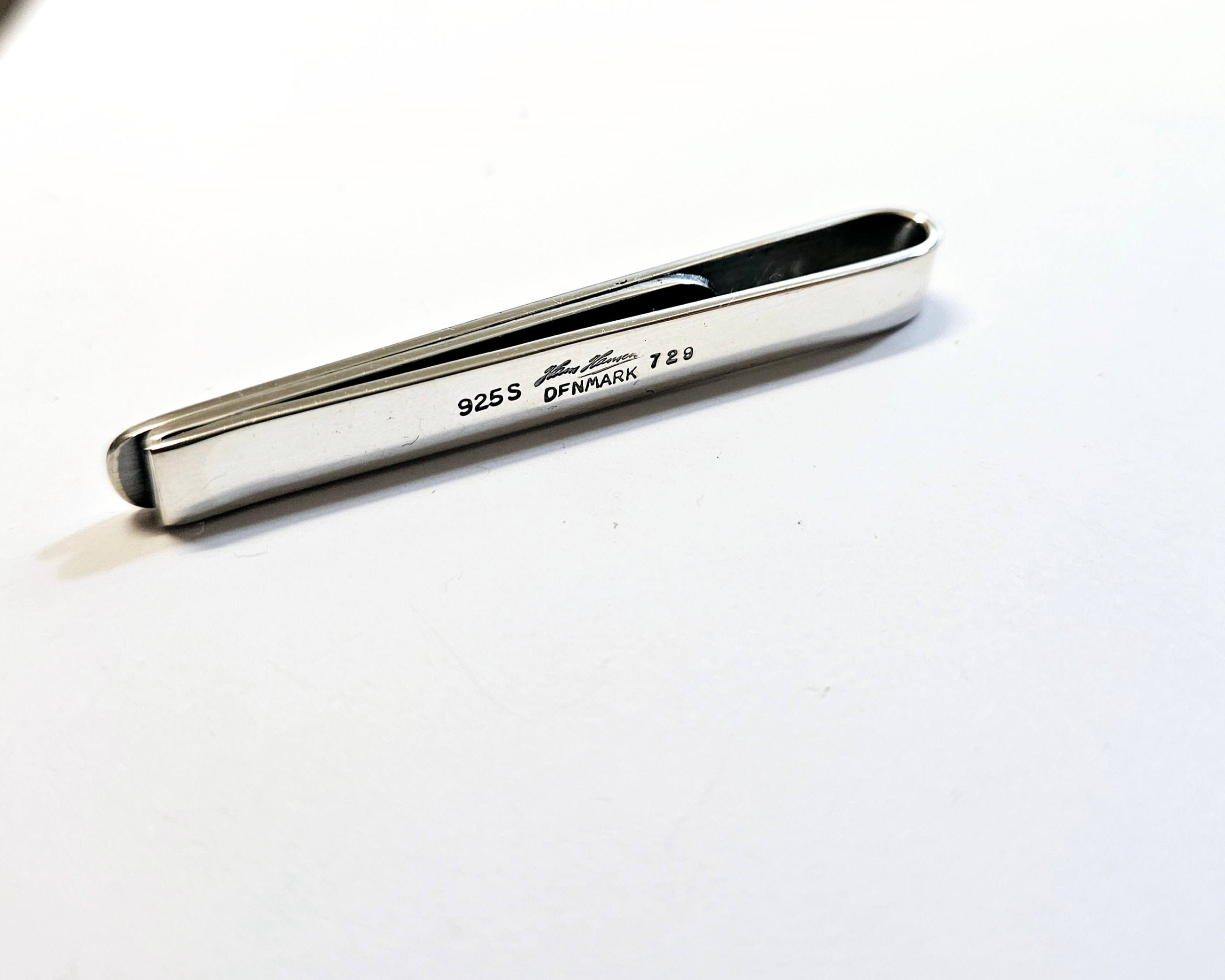【美品】Hans Hansen ネクタイピン 925S DENMARK Hans Hansen Tie Pin Made of 925 Sterling Silver Denmark - Etsy