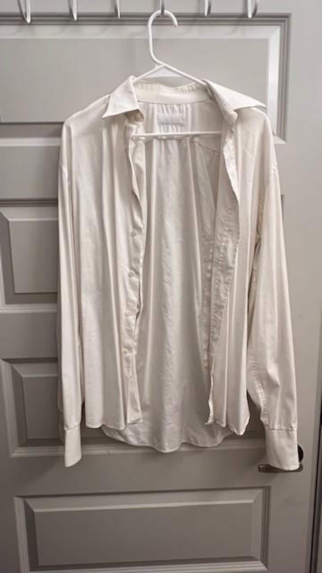 Vintage Prada White Button-down Dress Shirt – Size 38 - Etsy