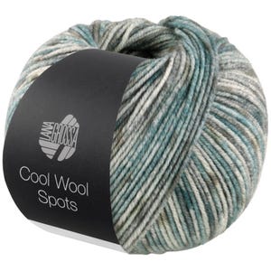 Lana Grossa COOL WOOL SPOTS 50 g pflegeleichte, extrafeine Merinowolle 160 m