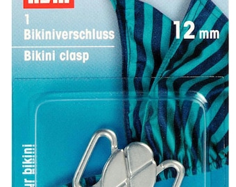 Prym fermoir bikini couleur argent 12 mm