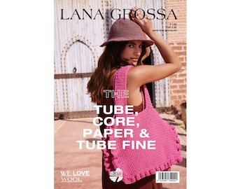 Lana Grossa THE FLYER The Tube, Core, Paper and Tube Fine - 24 sources of inspiration for home accessories