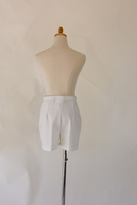 Vintage Catalina Sportswear White Pull On Shorts … - image 5