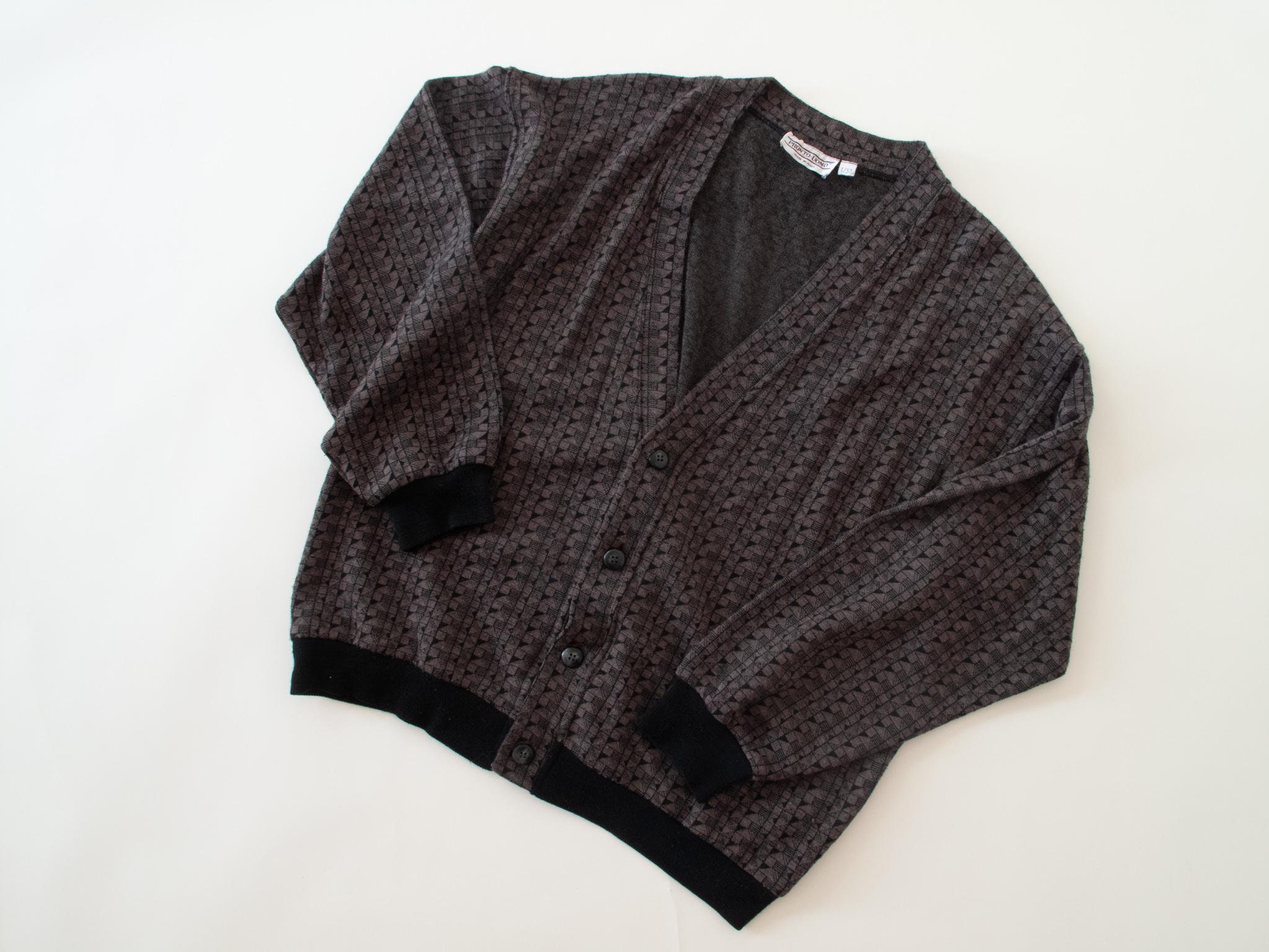 Vintage Mens Unisex Pronto uomo Sweater Cardigan Made in Italy Large 52 Etsy UK