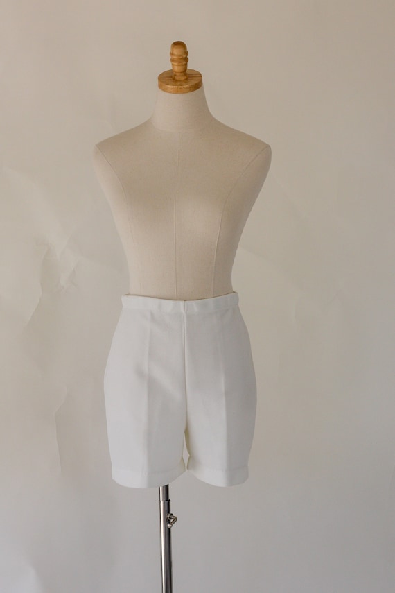 Vintage Catalina Sportswear White Pull On Shorts |