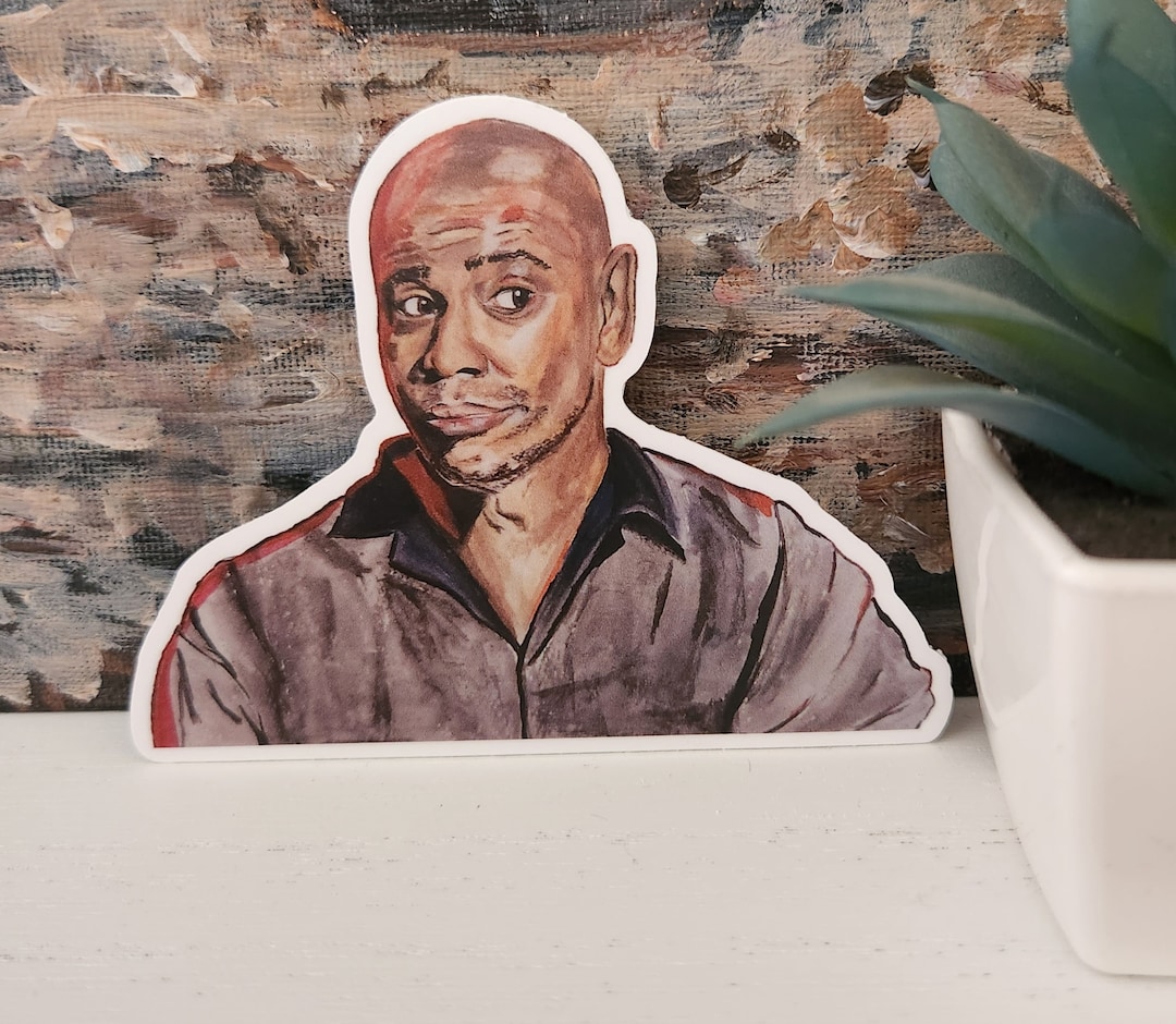 Dave Chappelle Sticker Vinyl Sticker Original Artwork Sticker Indoor ...