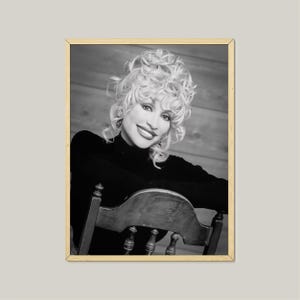 Dolly Parton Vintage Photo Print: Country Music Studio Decor (Digital Download)