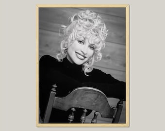 ドリー・パートン ヴィンテージフォトプリント：カントリーミュージックスタジオ装飾（デジタルダウンロード）