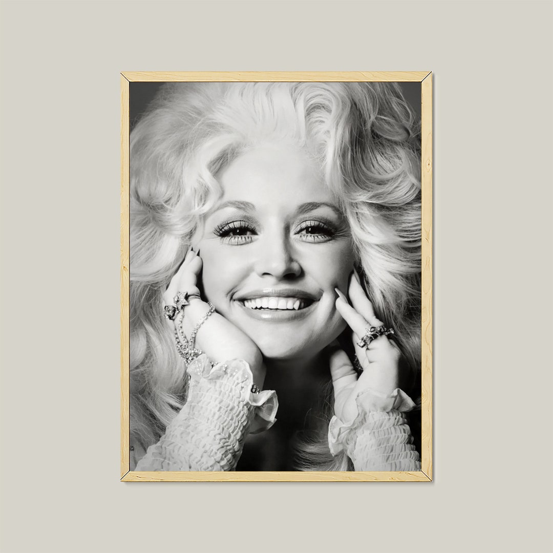 Dolly Parton Decor Vintage Country Music Digital Poster Print Musician Digital Postermusic