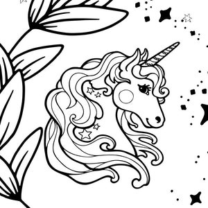 Unicorno PDF Pagine da colorare