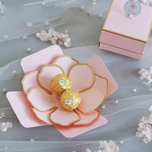 Élégante boîte cadeau de fleurs faite à la main, boîtes de bonbons, meilleurs vœux, fête de mariage d’anniversaire, fête florale, boîte cadeau d’employé, cadeaux de Noël maman
