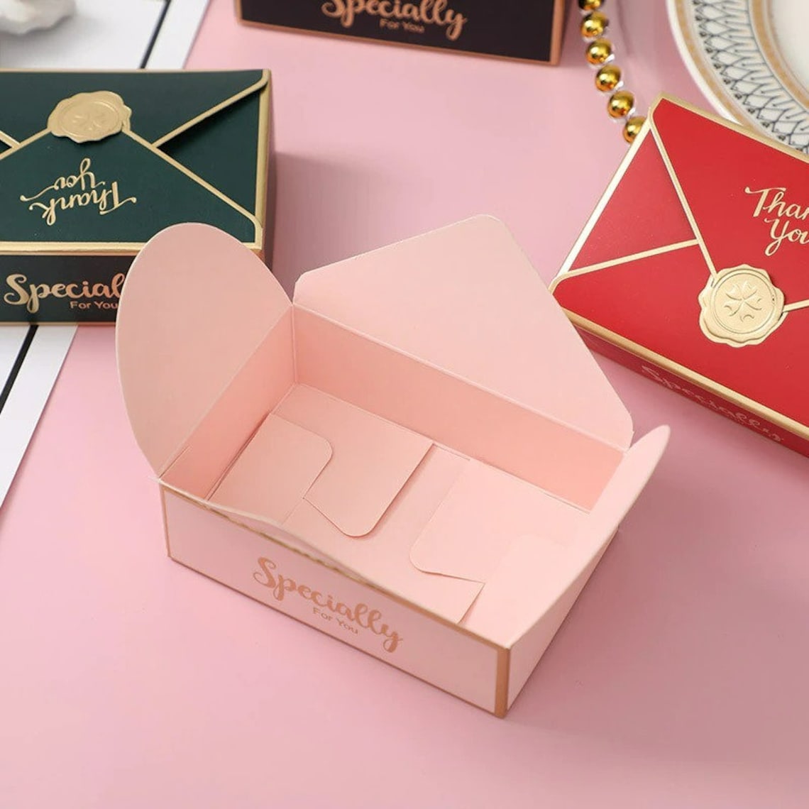 Simple Creative Gift Box Packaging Envelope Shape Wedding - Etsy