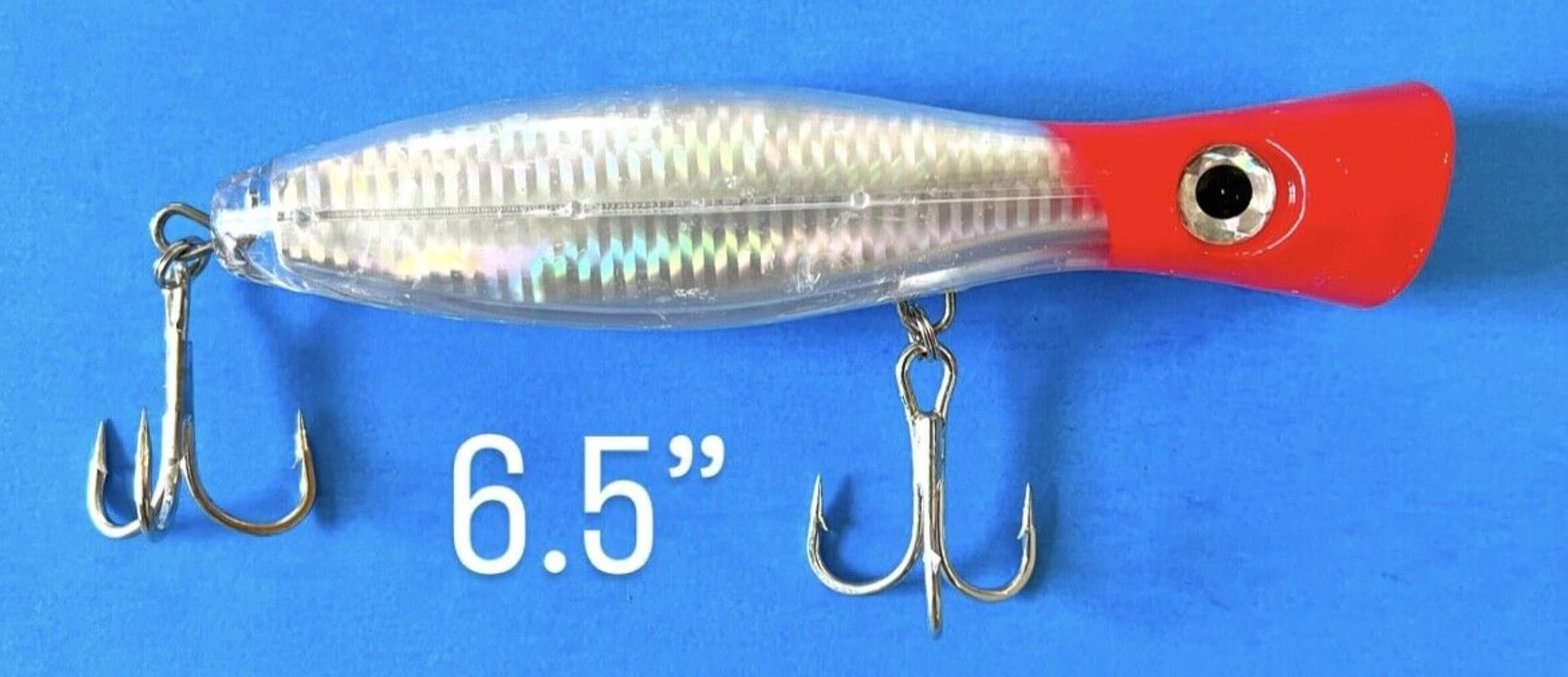Buy Heavy Duty Saltwater Topwater Tuna Poppers Fishing Lure Choose Color &  Size Online in India 