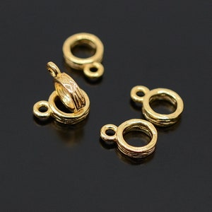 1pcs 7mm Brass Pendant Enhancer Bail, Brass Tube Bails, Loop Bails, Long-Lasting Plated, Ring Bail for pendant, bail DIY Tarnished