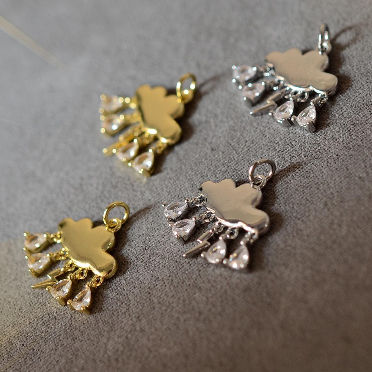 Brazalete De Plata De Ley Con Piedra Natal De Octubre, 7x9mm, Azul, image size:1295x1295