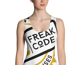 Sublimation Cut & Sew Tank Top with Freak Code Logo