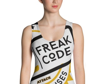Sublimation Cut & Sew Tank Top - Silver (ATTACK)