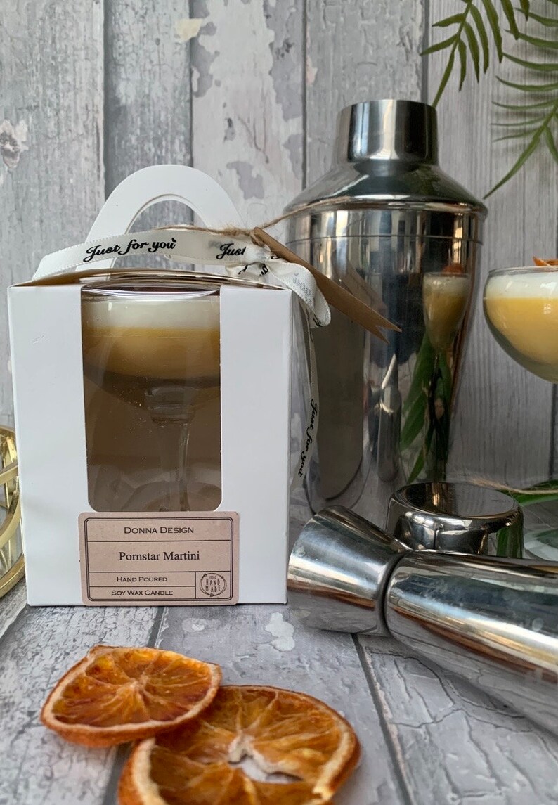 Porn Star Martini, Passion Fruit Martini Cocktail Candle. Etsy UK