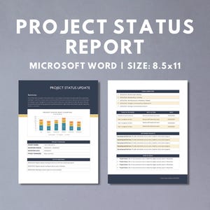 Projektstatus melden Vorlage | Projektbericht | Zwischenabschluss | Status-Update-Meldung