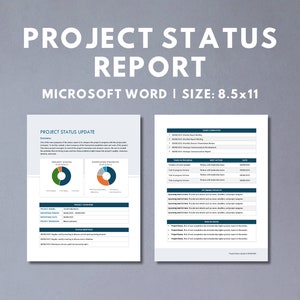 Projektstatus melden Vorlage | Projektbericht | Zwischenabschluss | Status-Update-Meldung