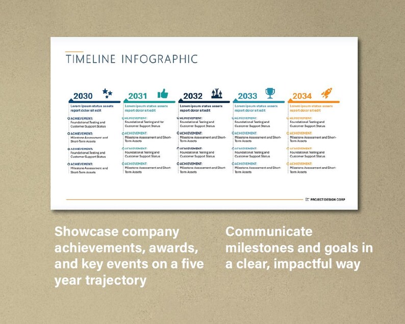 Timeline Infographic Powerpoint Template | Business Roadmap Timeline ...