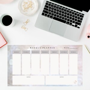 Printable Weekly Planner Printable Landscape, Weekly Schedule, Undated ...