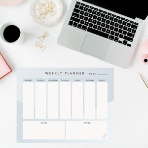 Printable Weekly Planner Printable Landscape, Weekly Schedule, Undated ...