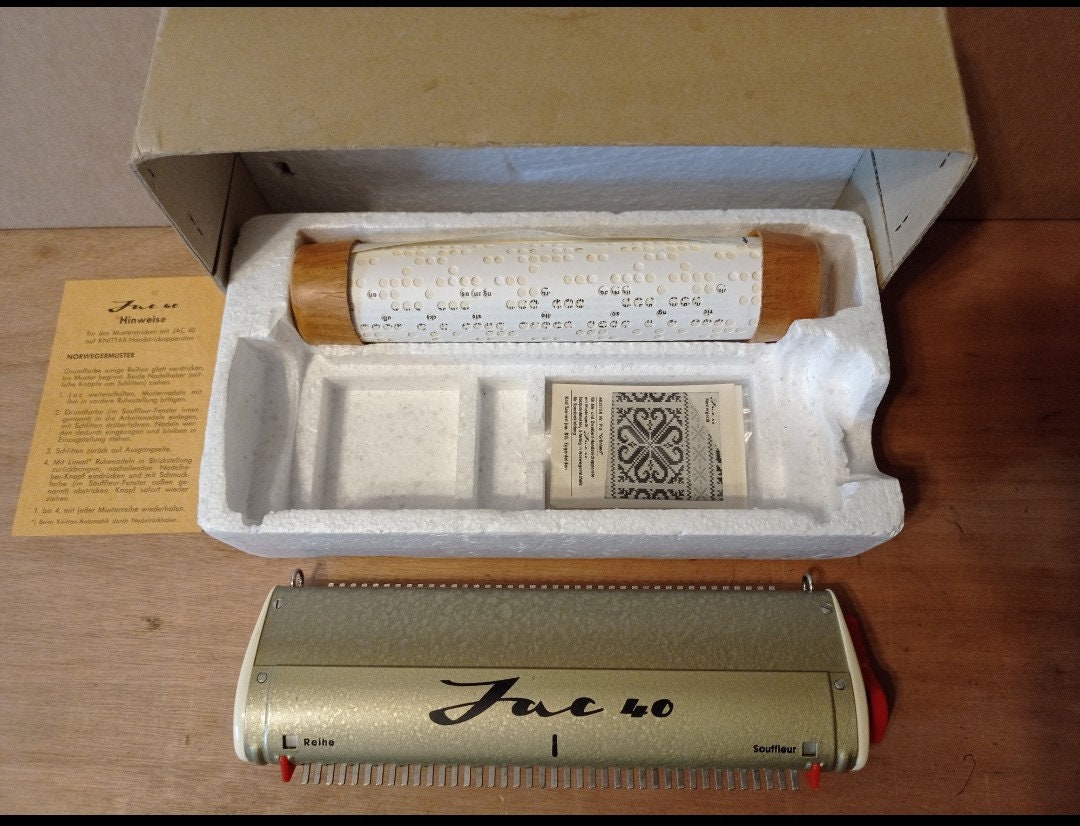 Selector Jac40 Knittax Knitting Machines Attachment 5 Mm in Original