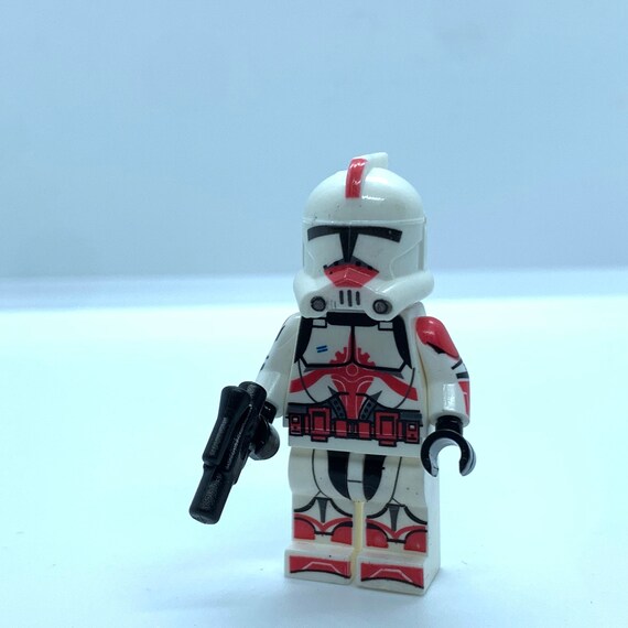 ARC Trooper Minifigure Wars Red Clone Trooper - Etsy